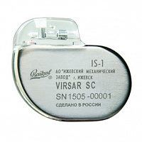 Однокамерный малогабаритный электрокардиостимулятор «VIRSAR SC»